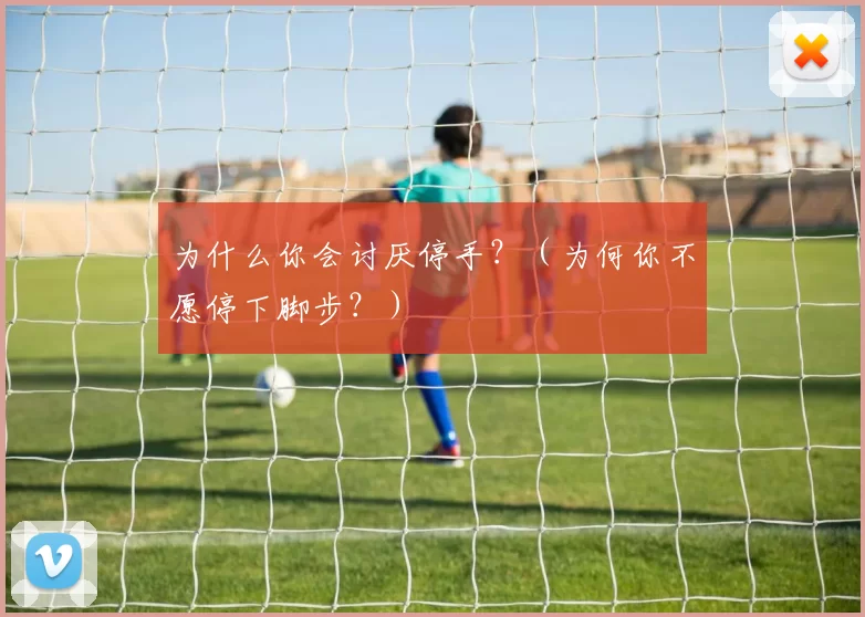 为什么你会讨厌停手？（为何你不愿停下脚步？）