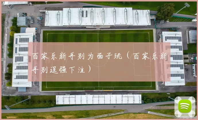 百家乐新手别为面子玩（百家乐新手别逞强下注）